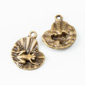 DIY Vintage Alloy Jewelry Findings Frog Charm Pendant For Bracelets And Necklaces view 3