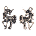 Zinc Alloy Unicorn Charm Pendant No.616275 for DIY Necklace Bracelet Jewelry Making view 2