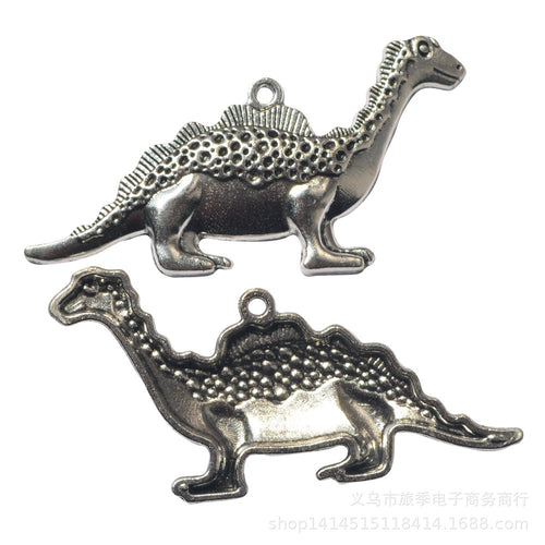 Zinc Alloy Dinosaur Charm Pendant No.516946 for DIY Necklace Bracelet Jewelry Making