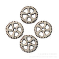 Zinc Alloy Gear Charm Pendant No.660424 for DIY Necklace Bracelet Jewelry Making view 4