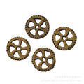 Zinc Alloy Gear Charm Pendant No.660424 for DIY Necklace Bracelet Jewelry Making view 3