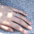European American Fashion Personalized Men Copper Ring, Cross Border Hand Jewelry Accessory view 2