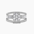 European Micro Pave Zircon Engagement Ring For Women, Fashion Finger Jewelry view 2