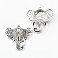 Zinc Alloy Elephant Charm Pendant No.897540 for DIY Necklace Bracelet Jewelry Making view 3