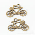 Zinc Alloy Bicycle Charm Pendant No.261204 for DIY Necklace Bracelet Jewelry Making view 2