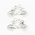 Zinc Alloy Bicycle Charm Pendant No.261204 for DIY Necklace Bracelet Jewelry Making view 3