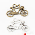 Zinc Alloy Bicycle Charm Pendant No.261204 for DIY Necklace Bracelet Jewelry Making view 1