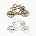 Zinc Alloy Bicycle Charm Pendant No.261204 for DIY Necklace Bracelet Jewelry Making view 4