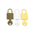 Zinc Alloy Key Lock Charm Pendant for DIY Necklace Bracelet Jewelry Making view 5