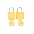 Zinc Alloy Key Lock Charm Pendant for DIY Necklace Bracelet Jewelry Making view 4