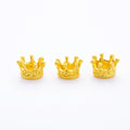 Zinc Alloy Crown Charm Pendant No.429964 for DIY Necklace Bracelet Jewelry Making view 4