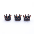 Zinc Alloy Crown Charm Pendant No.429964 for DIY Necklace Bracelet Jewelry Making view 2