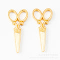 Zinc Alloy Scissors Charm Pendant No.157888 for DIY Necklace Bracelet Jewelry Making view 3