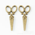 Zinc Alloy Scissors Charm Pendant No.157888 for DIY Necklace Bracelet Jewelry Making view 4