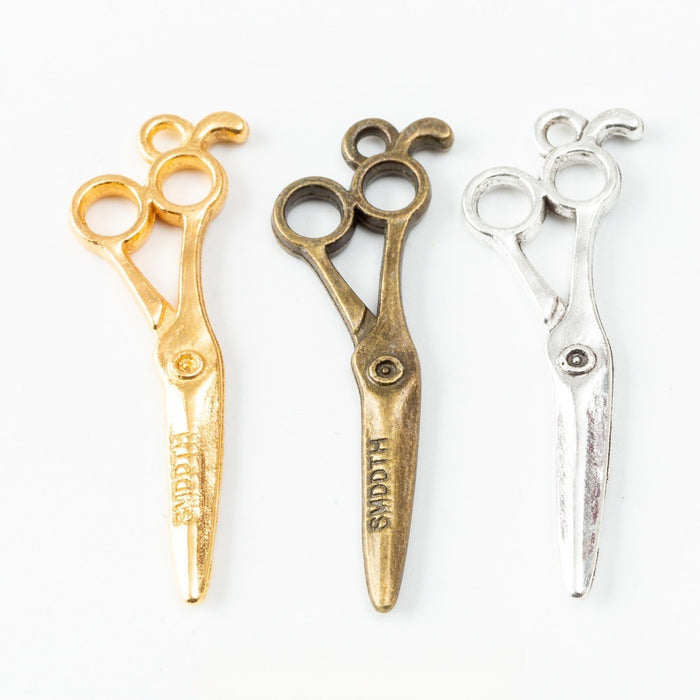 Zinc Alloy Scissors Charm Pendant No.613147 for DIY Necklace Bracelet Jewelry Making