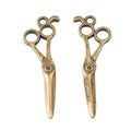 Zinc Alloy Scissors Charm Pendant No.613147 for DIY Necklace Bracelet Jewelry Making view 2