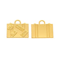 Zinc Alloy Handbag Charm Pendant No.640377 for DIY Necklace Bracelet Jewelry Making view 4