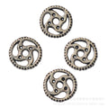 Zinc Alloy Gear Charm Pendant No.873995 for DIY Necklace Bracelet Jewelry Making view 3