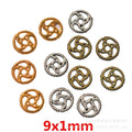 Zinc Alloy Gear Charm Pendant No.873995 for DIY Necklace Bracelet Jewelry Making view 1