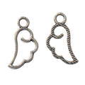 Zinc Alloy Wing Charm Pendant No.673060 for DIY Necklace Bracelet Jewelry Making view 2