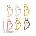 Zinc Alloy Wing Charm Pendant No.673060 for DIY Necklace Bracelet Jewelry Making view 1