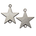 Zinc Alloy Star Charm Pendant No.673457 for DIY Necklace Bracelet Jewelry Making view 3