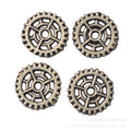 Zinc Alloy Gear Charm Pendant No.349041 for DIY Necklace Bracelet Jewelry Making view 3