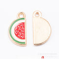 Gold Zinc Alloy Fruit Charm Pendant for DIY Necklace Bracelet Jewelry Making view 5