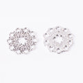 Zinc Alloy Flower Charm Pendant No.340421 for DIY Necklace Bracelet Jewelry Making view 4