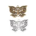 Zinc Alloy Butterfly Charm Pendant No.798649 for DIY Necklace Bracelet Jewelry Making view 4