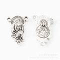 Zinc Alloy Virgin Mary Head Charm Pendant for DIY Necklace Bracelet Jewelry Making view 3