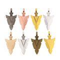 Zinc Alloy Arrowhead Charm Pendant No.370702 for DIY Necklace Bracelet Jewelry Making view 5
