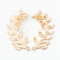 Zinc Alloy Leaf Charm Pendant No.422791 for DIY Necklace Bracelet Jewelry Making view 4