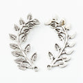Zinc Alloy Leaf Charm Pendant No.422791 for DIY Necklace Bracelet Jewelry Making view 2