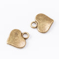 Zinc Alloy Heart Charm Pendant No.221653 for DIY Necklace Bracelet Jewelry Making view 4