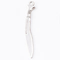 Zinc Alloy Knife Charm Pendant No.227385 for DIY Necklace Bracelet Jewelry Making view 3
