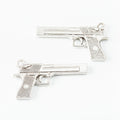 Zinc Alloy Gun Charm Pendant No.623296 for DIY Necklace Bracelet Jewelry Making view 4