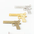 Zinc Alloy Gun Charm Pendant No.623296 for DIY Necklace Bracelet Jewelry Making view 1