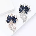 Alloy Rhinestone Flower Brooch For Women Suits And Dresses view 2