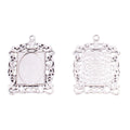 18x25mm Zinc Alloy Oval Setting Charm Pendant No.970450 for DIY Necklace Bracelet Jewelry Making view 3
