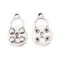 Zinc Alloy Lock Charm Pendant No.794601 for DIY Necklace Bracelet Jewelry Making view 3