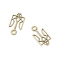 Zinc Alloy Trident Charm Pendant No.995191 for DIY Necklace Bracelet Jewelry Making view 4
