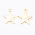 Zinc Alloy Star Charm Pendant No.183971 for DIY Necklace Bracelet Jewelry Making view 3