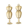 Zinc Alloy Clothes Hanger Charm Pendant for DIY Necklace Bracelet Jewelry Making view 3