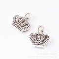 Zinc Alloy Crown Charm Pendant No.742128 for DIY Necklace Bracelet Jewelry Making view 4