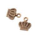 Zinc Alloy Crown Charm Pendant No.742128 for DIY Necklace Bracelet Jewelry Making view 5