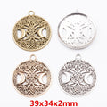 Zinc Alloy Star Moon Circle Charm Pendant for DIY Necklace Bracelet Jewelry Making view 1