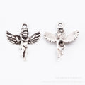 Zinc Alloy Angel Charm Pendant No.889929 for DIY Necklace Bracelet Jewelry Making view 3