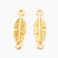 Zinc Alloy Feather Leaf Charm Pendant No.342507 for DIY Necklace Bracelet Jewelry Making view 4