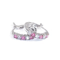 European American Multicolor Zircon Ear Cuff Earrings, Fashion Versatile Women's Jewelry view 10